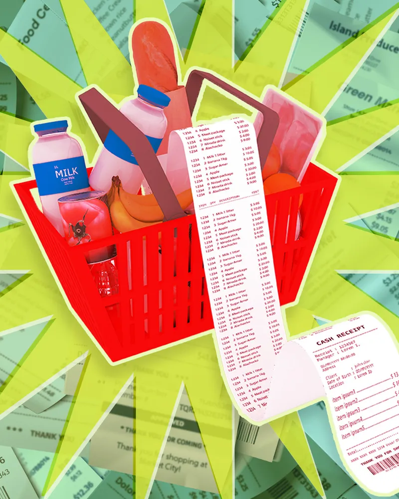 Key art for the Brand Joy Lab study Got the Receipts, on grocery affordability and the joy of catching a deal.